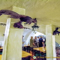 Klosterbräu vaulted cellar - stuffed animal decorations